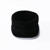 Basket Weave Neck Gaiter Winter Cashmere Knitted Neck Warmer