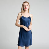 Short Silk Nightgown For Women Classic Silk Nighties