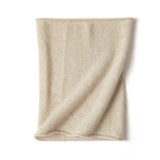 100% Pure Cashmere Neck Gaiter Soft Knit Infinity Scarf