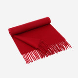 100% Pure Cashmere Classic Scarf Fringe Wrap Pashmina Shawl