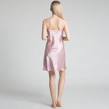 Short Silk Nightgown For Women Classic Silk Nighties