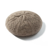 100% Pure Cashmere Winter Beret Knit Warm Slouchy Beanie Cap