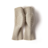 Knee Brace Leg Warmers 100% Cashmere Knee Protector for Skiing