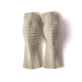 Knee Brace Leg Warmers 100% Cashmere Knee Protector for Skiing