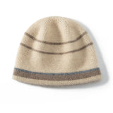 Unisex Cashmere Beanie Warm Knitted Striped Hat