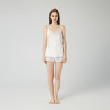 Classic Silk Cami Pajama Set Luxury Silk Sleepwear Set For Women