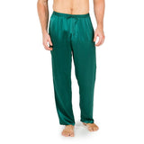 Men Silk Pajama Pants Long Real Silk Pajamas Bottoms Sleep Bottoms