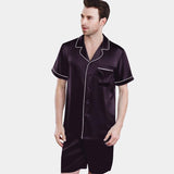 Men's Luxury Silk pajama Short  Pure Silk Sleepwear