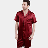 Men's Luxury Silk pajama Short  Pure Silk Sleepwear