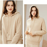100% Pure Cashmere Women’s Winter Sweater – Soft Relaxed Fit Knit Pullover